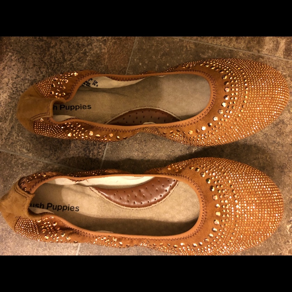 Hush Puppies Chaste Ballet Leather